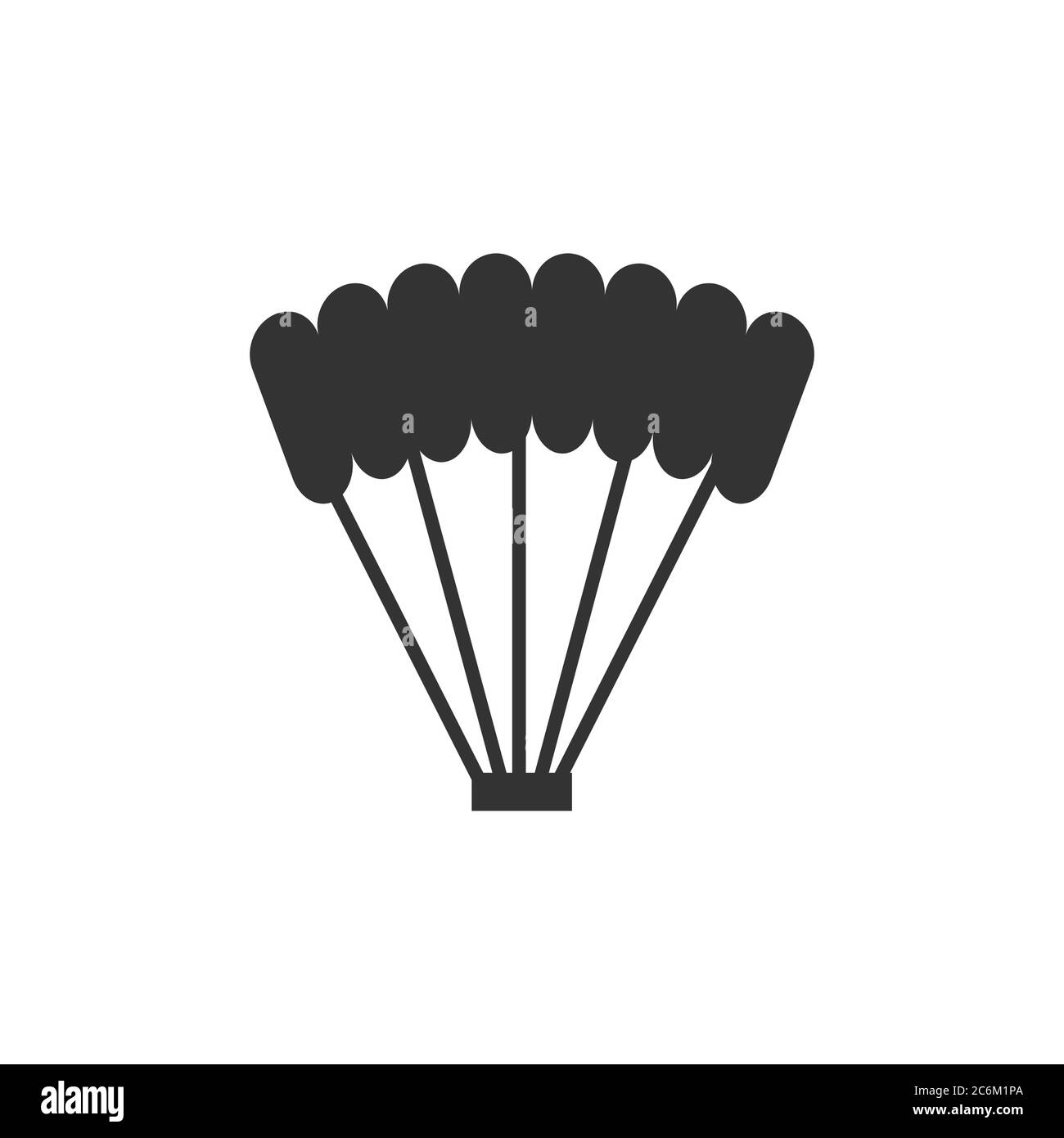 Parachute Vector Graphic Design Illustration Stock Vector Image And Art