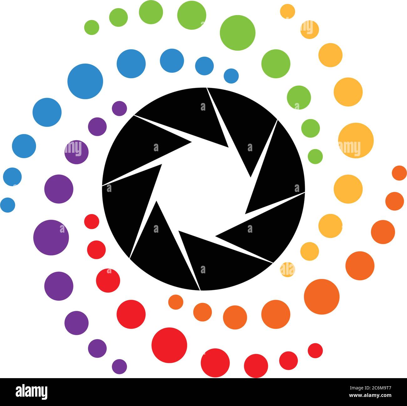 Camera lens and circular dot Stock Vector Image & Art Alamy