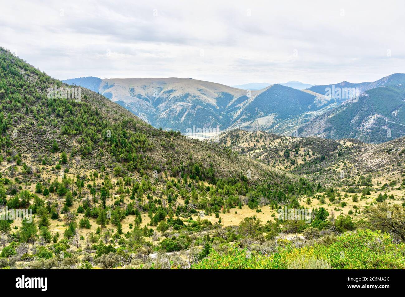 Beautiful landscape at Lewis and Clark Caverns State Park in Jefferson County, Montana, USA. Stock Photo