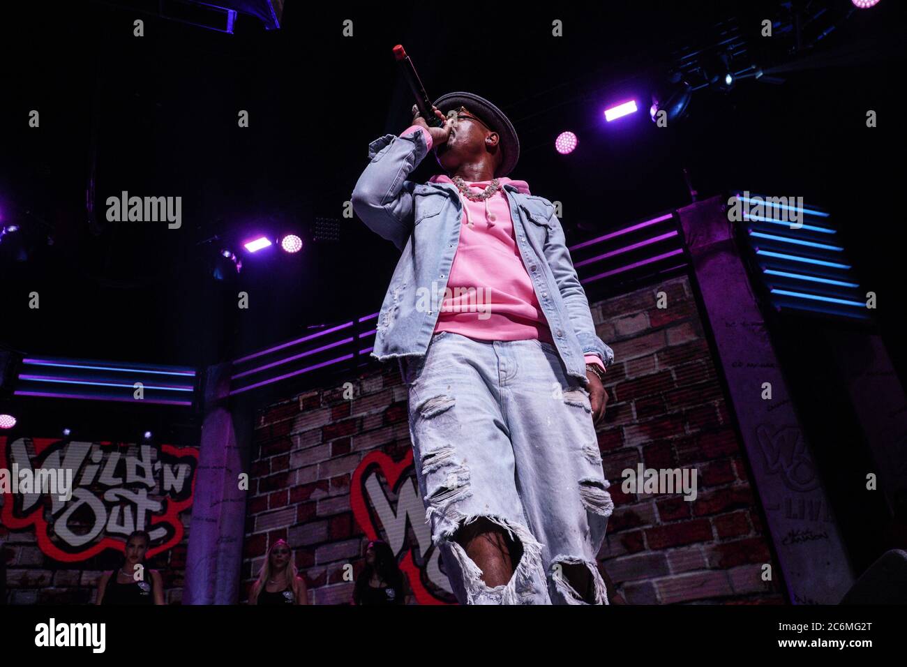 Mtv Wild Out Tour Hosted Nick Cannon Amway Center Orlando – Stock