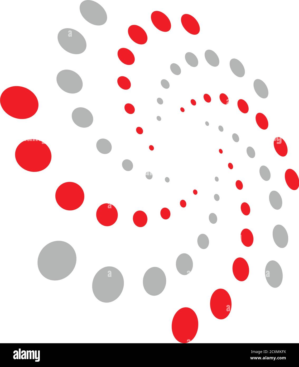 Abstract Spiral Vortex Stock Vector Image Art Alamy