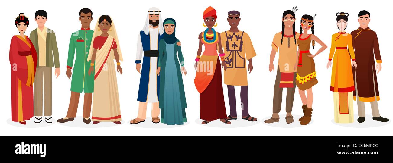 different cultures clothing