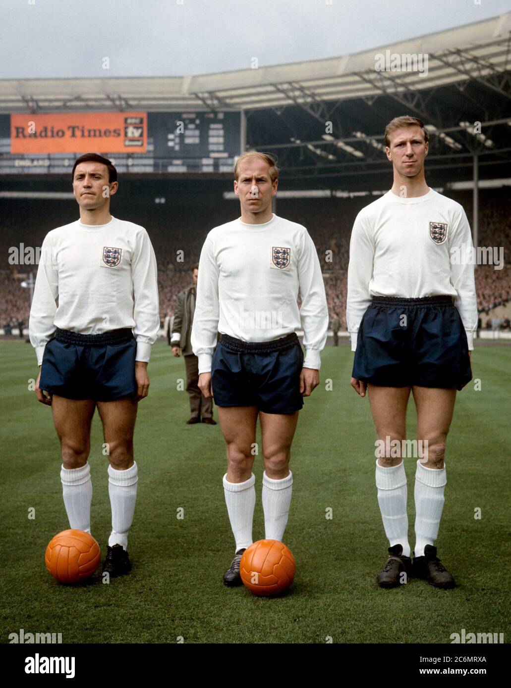 Manchester united player bobby charlton Banque de ... - Alamy
