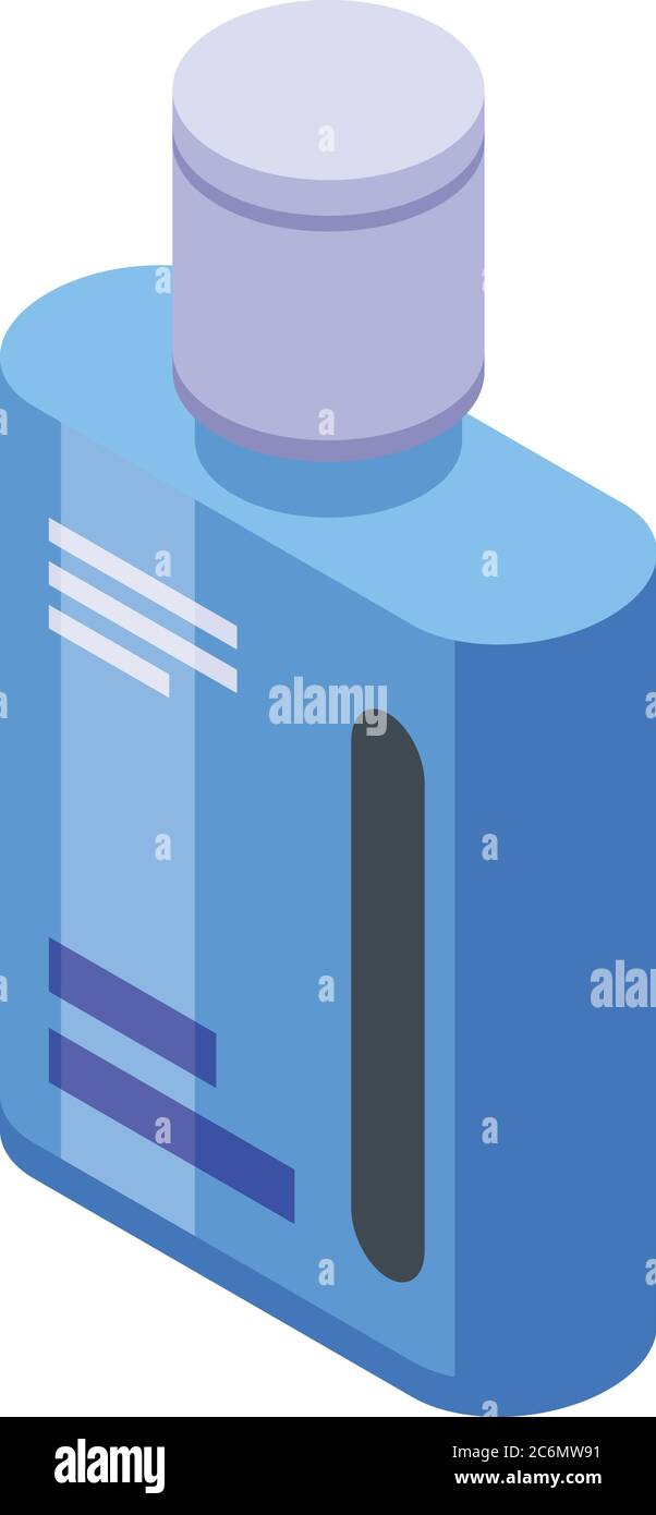 Sanitary antiseptic icon, isometric style Stock Vector