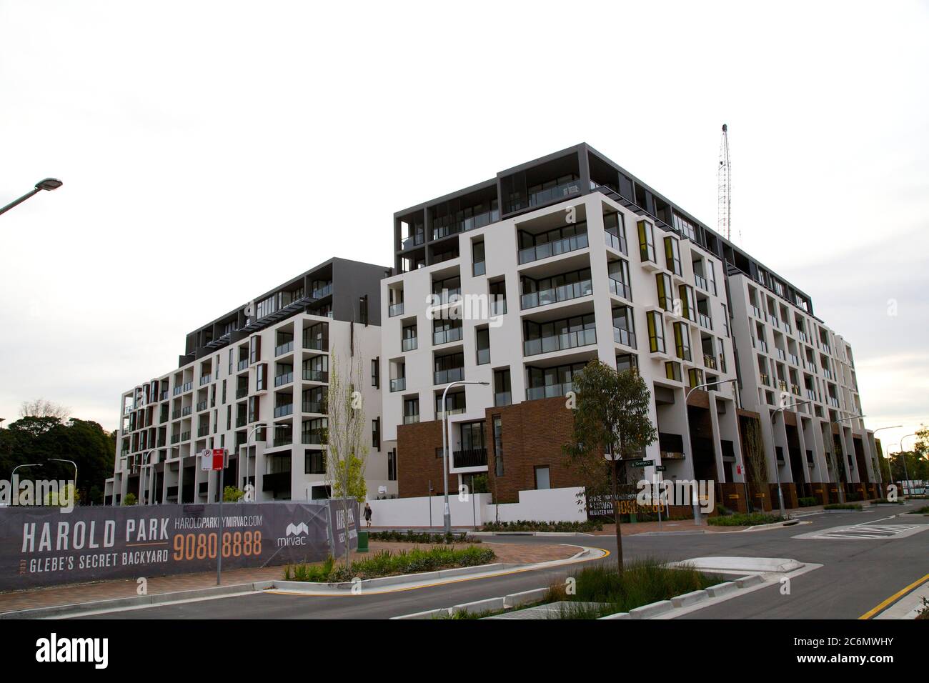 Apartments for sale at a new development at Harold Park, located