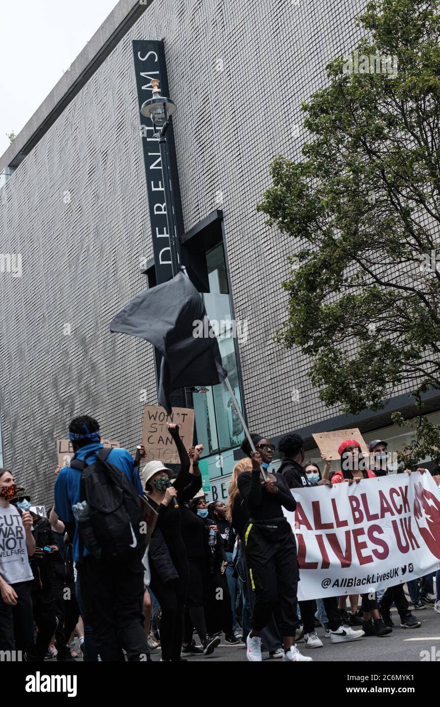 All Black Lives Matter March Through London June 29th Stock Photo - Alamy