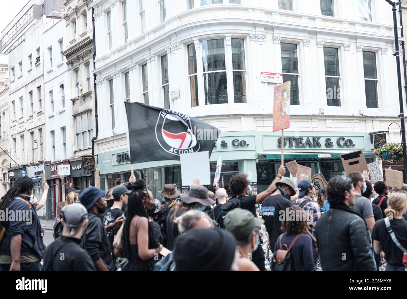 All Black Lives Matter March Through London June 29th Stock Photo - Alamy