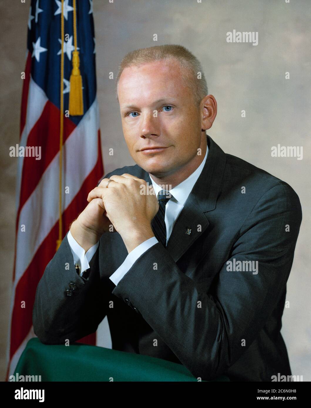 Astronaut Neil A. Armstrong Stock Photo