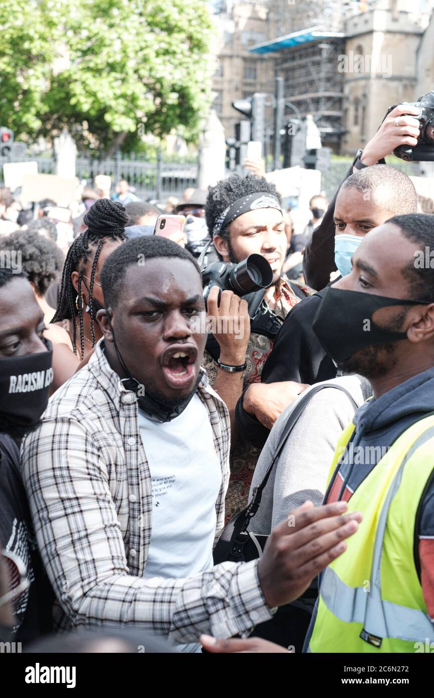All Black Lives Matter March Through London June 29th Stock Photo - Alamy