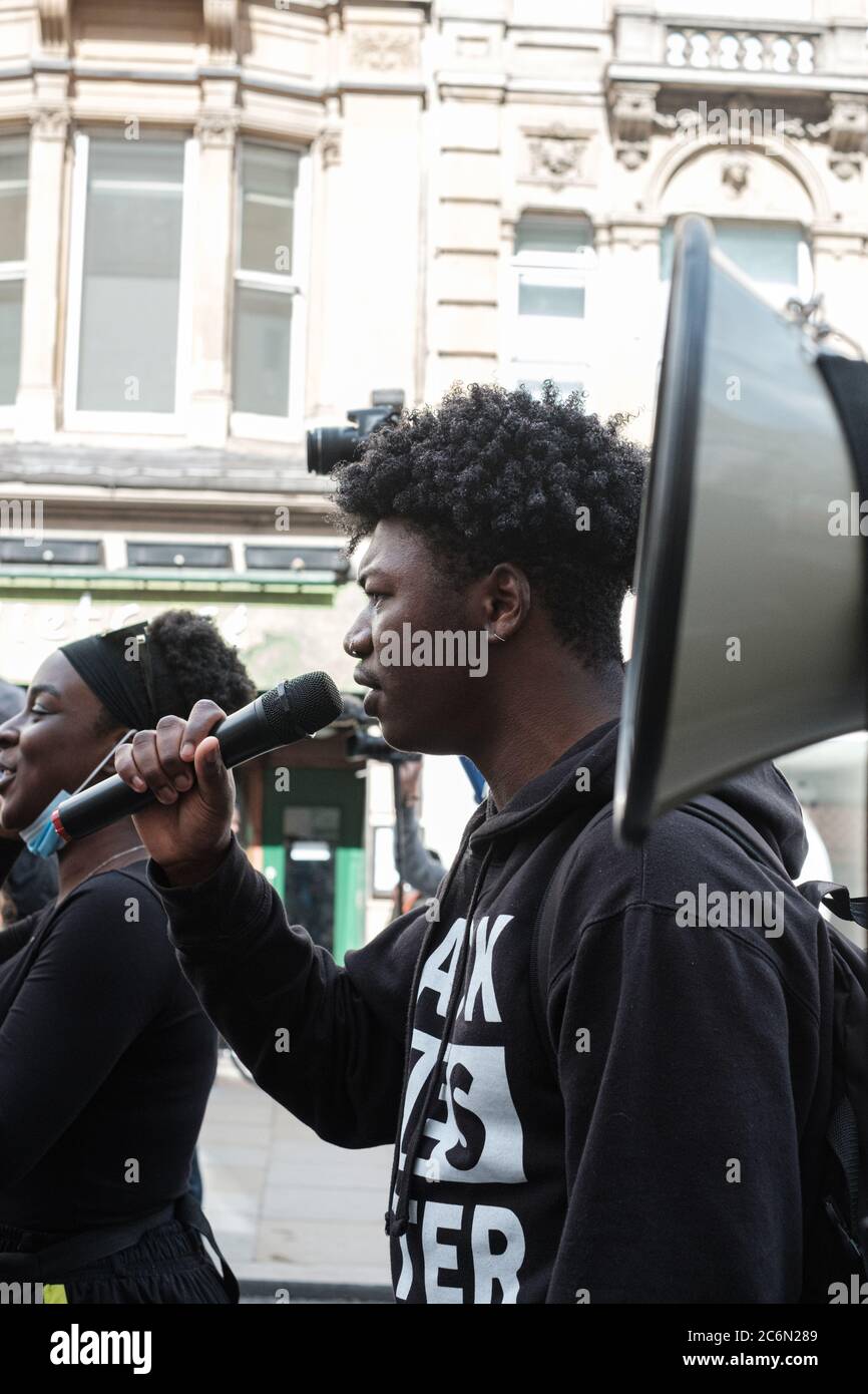 All Black Lives Matter March Through London June 29th Stock Photo - Alamy