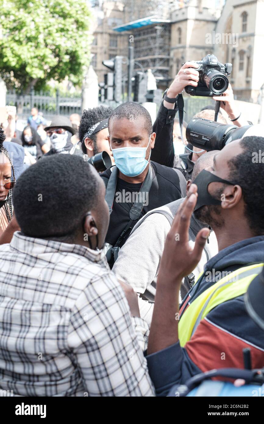 All Black Lives Matter March Through London June 29th Stock Photo - Alamy