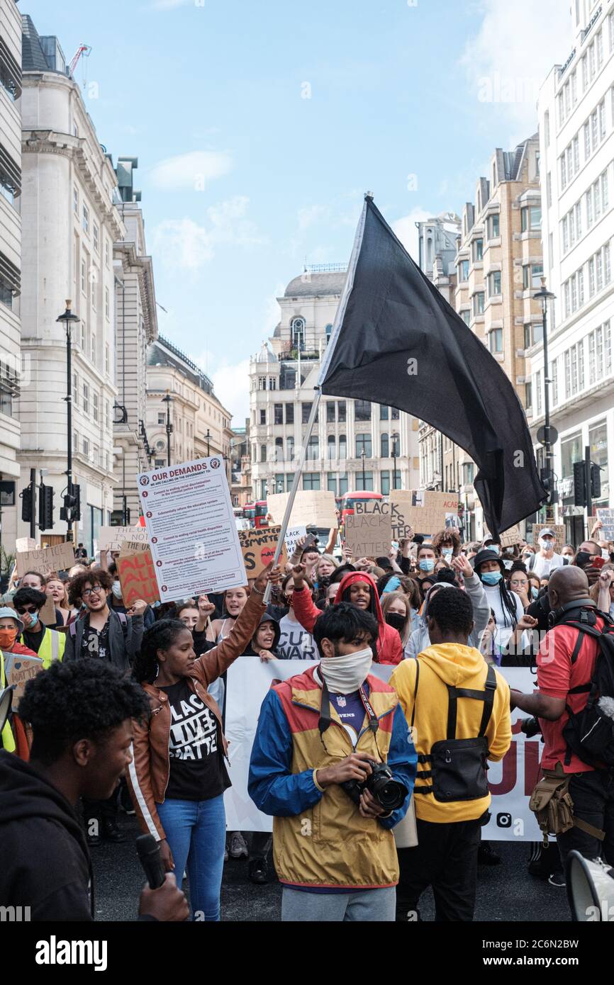 All Black Lives Matter March Through London June 29th Stock Photo - Alamy