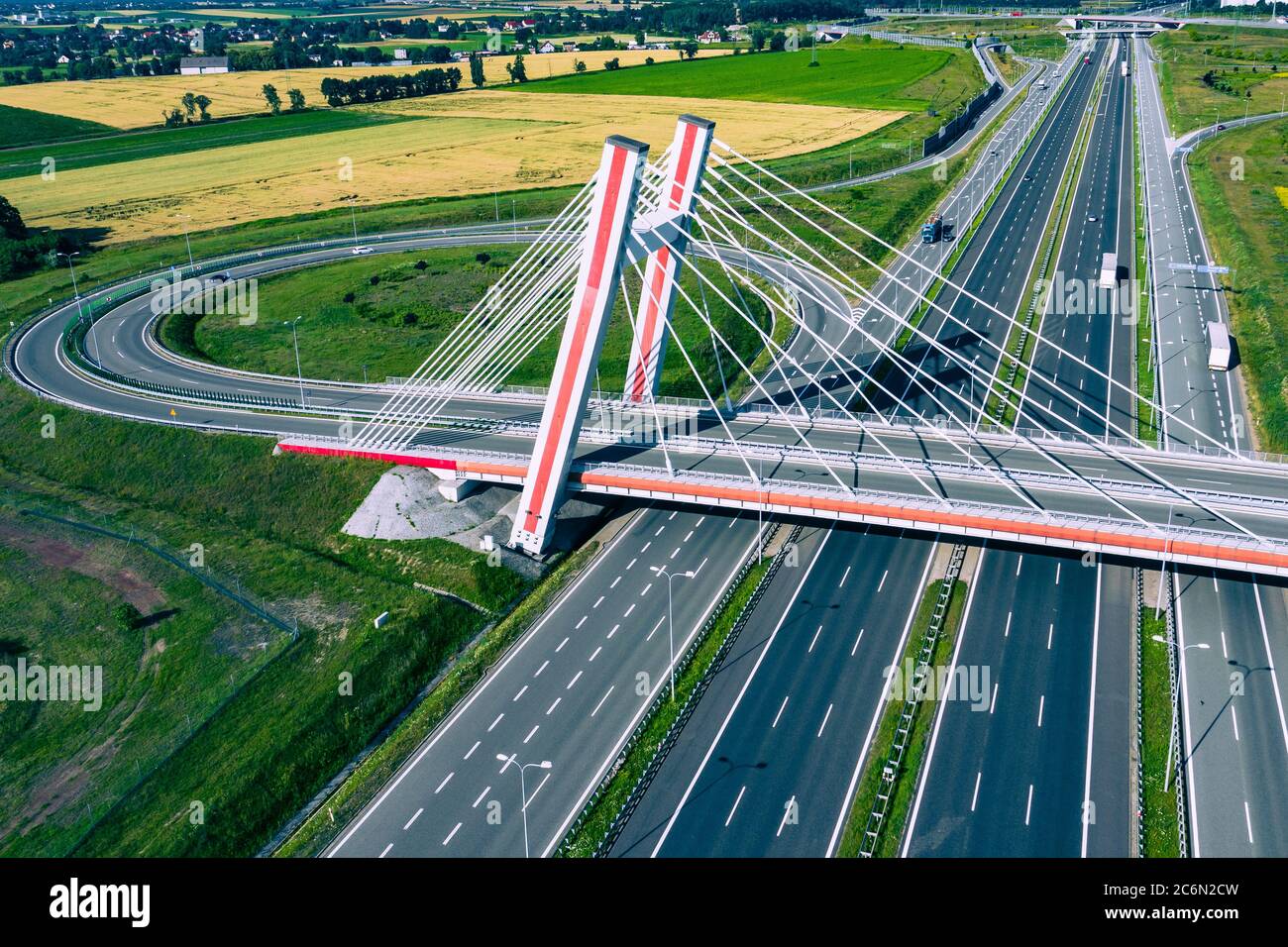A1 amber highway architecture hi-res stock photography and images - Alamy