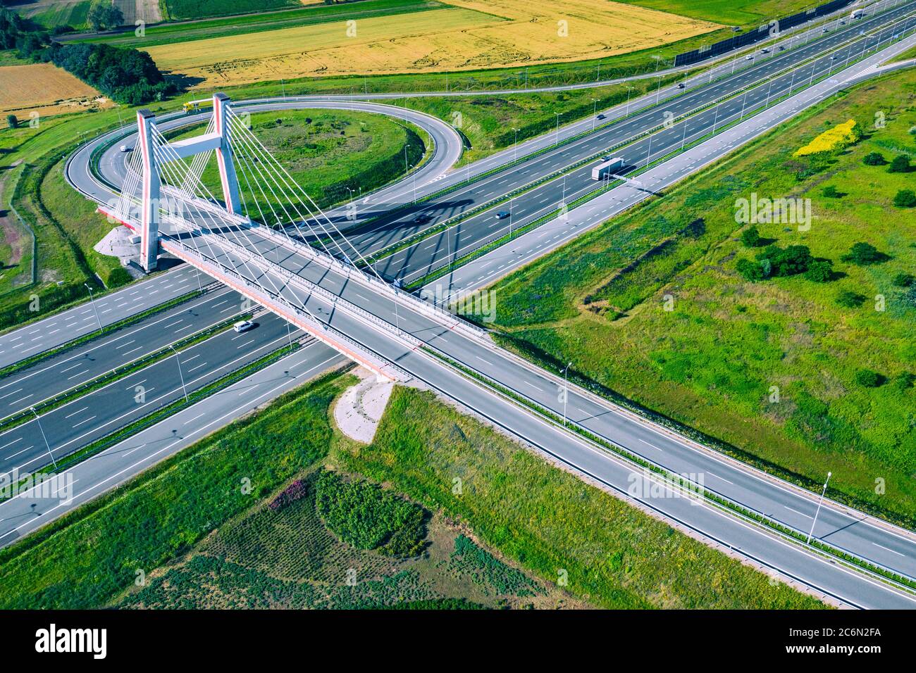 A1 amber highway architecture hi-res stock photography and images - Alamy