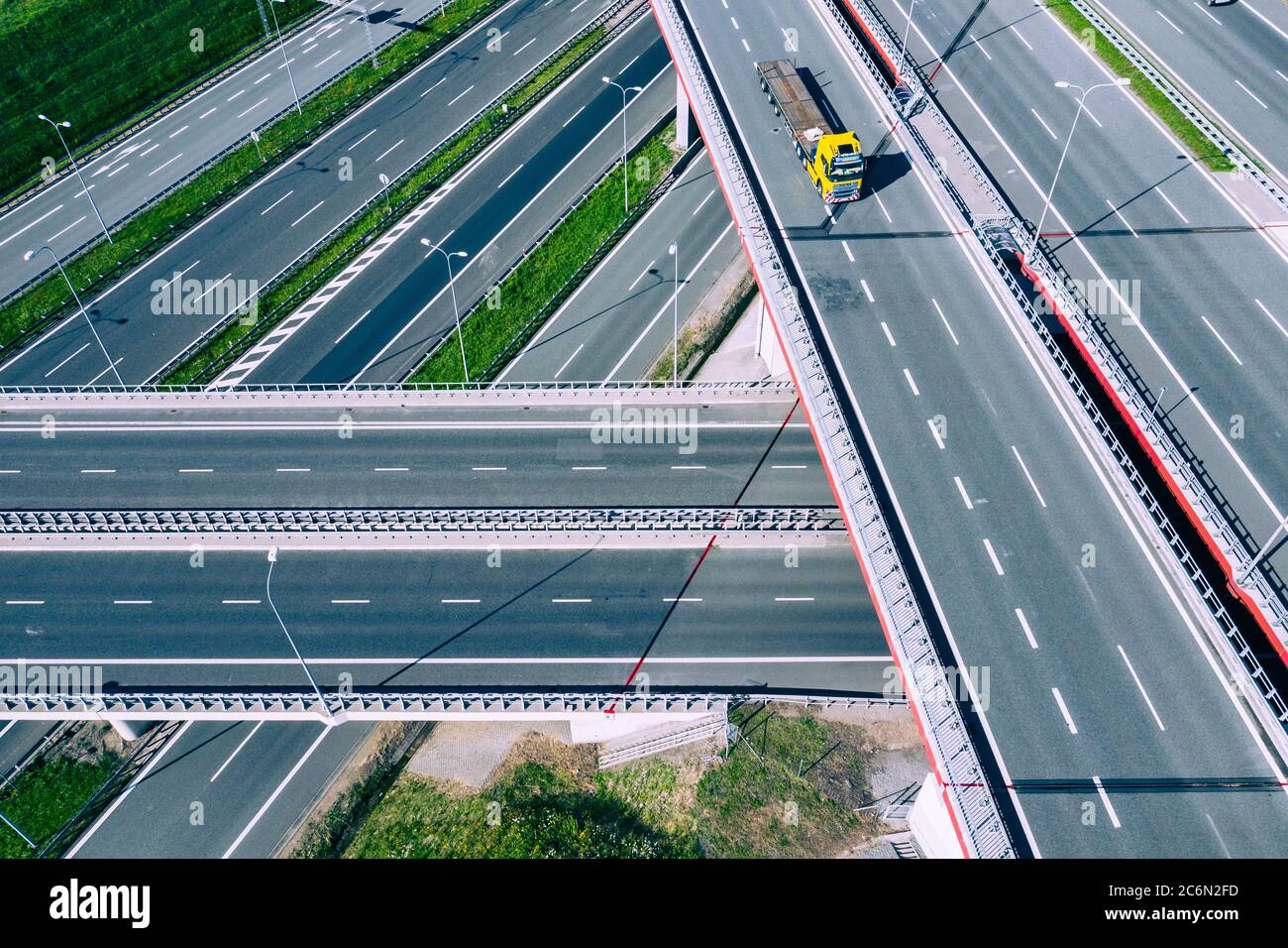 A1 amber highway architecture hi-res stock photography and images - Alamy