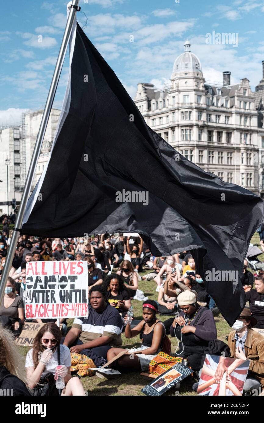 All Black Lives Matter March Through London June 29th Stock Photo - Alamy