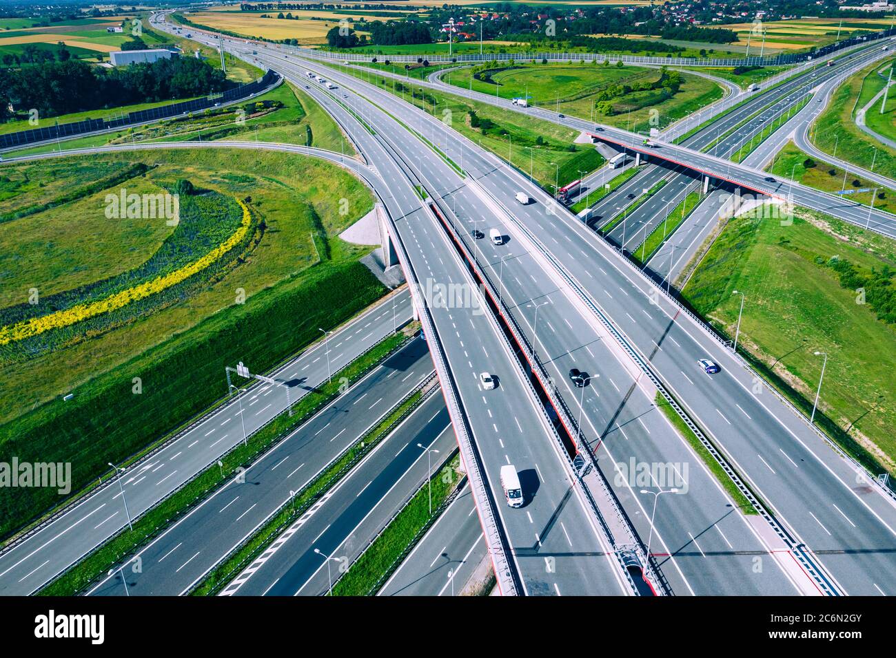 A1 amber highway architecture hi-res stock photography and images - Alamy