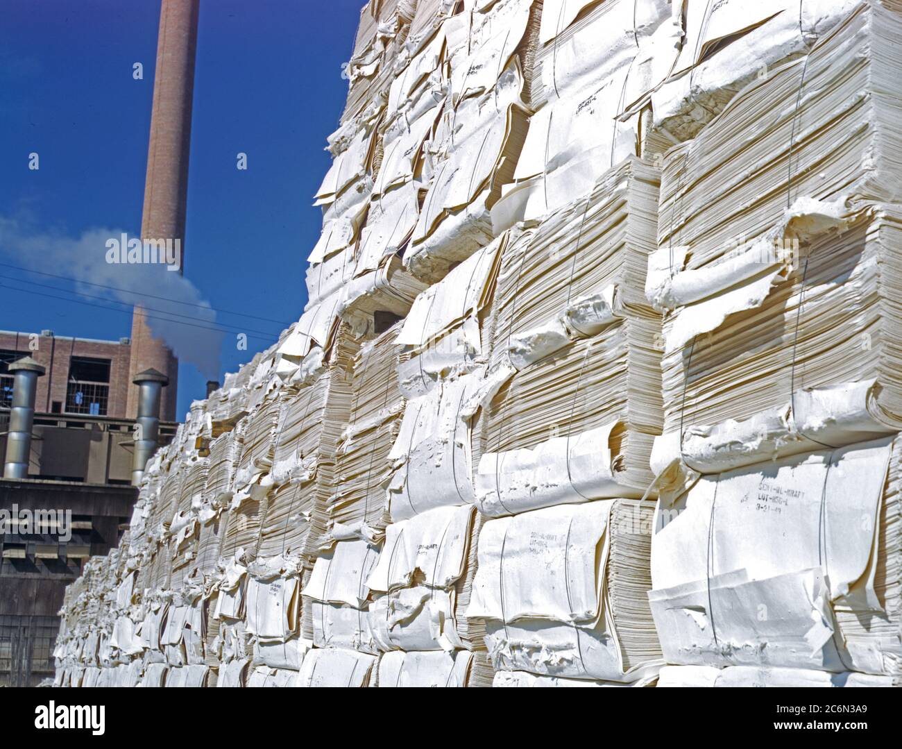 Southland Paper mill, Kraft (chemical) pulp used in making newsprint