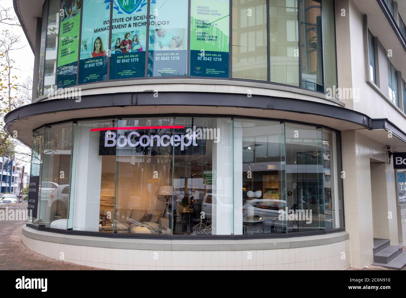 BoConcept furniture store in St Leonards Sydney,NSW,Australia Stock