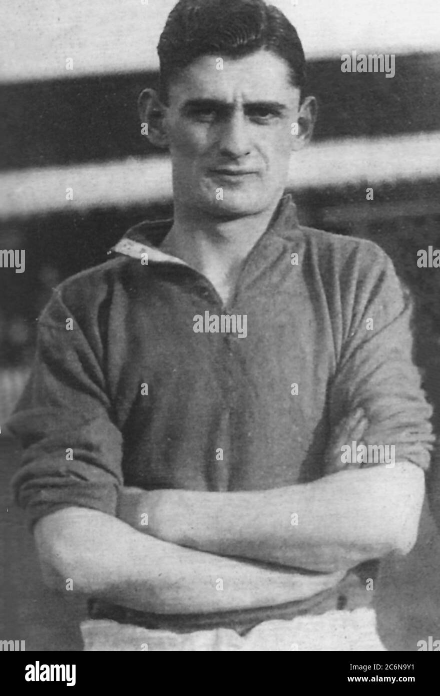 Bunny Bell of the Tranmere Rovers Football Club ca. 1935 Stock Photo