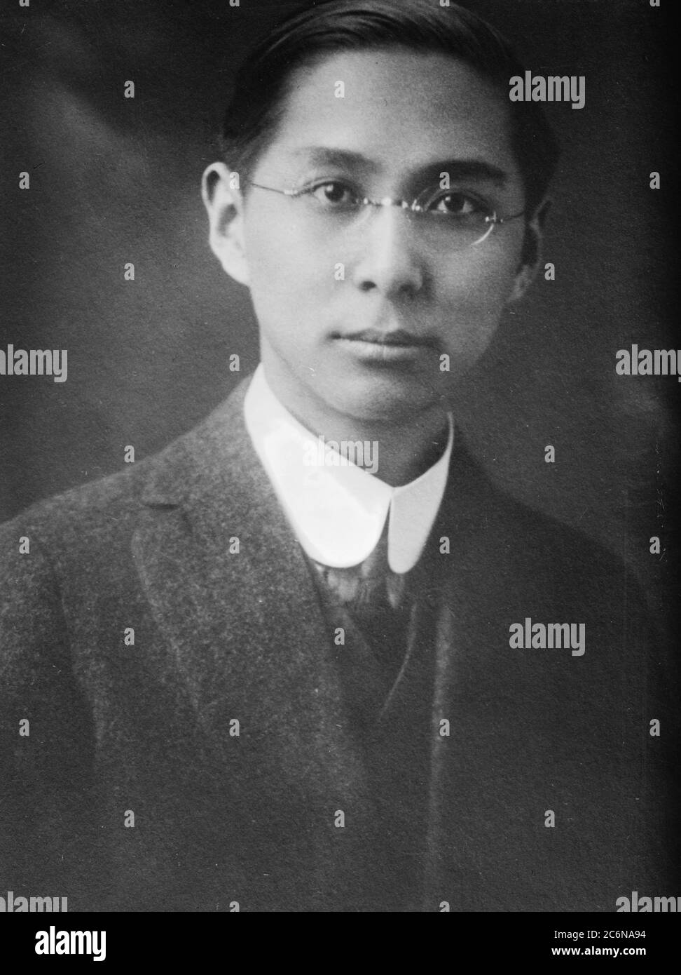 Sun Fo (1895-1973), an official in the government of the Republic of China who was the son of Chinese revolutionary Sun Yat-sen ca. 1916 Stock Photo