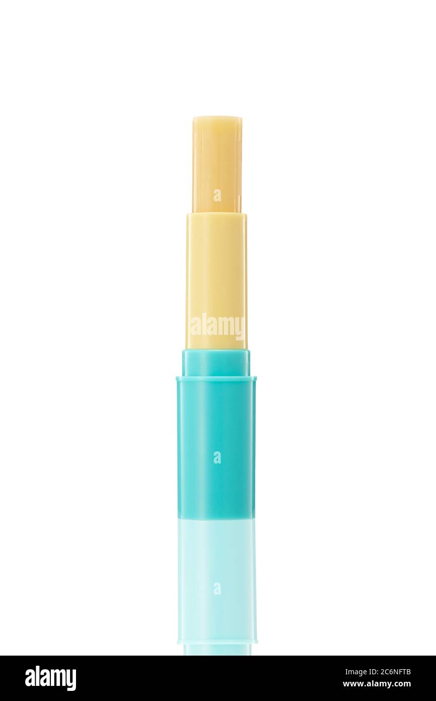 sticktype plastic lip balm container Stock Photo Alamy