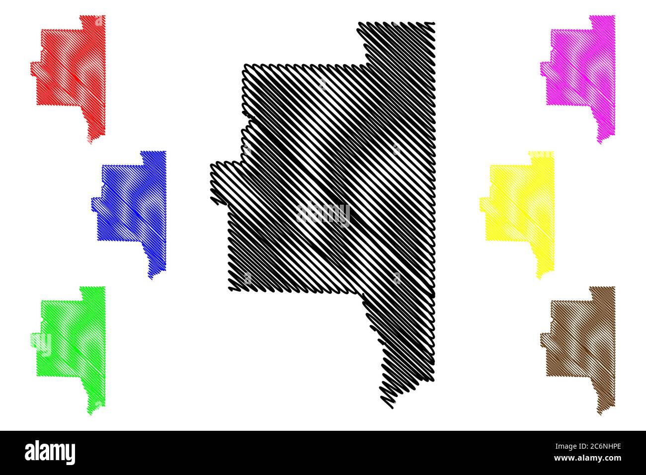 Map of lakeland hires stock photography and images Alamy