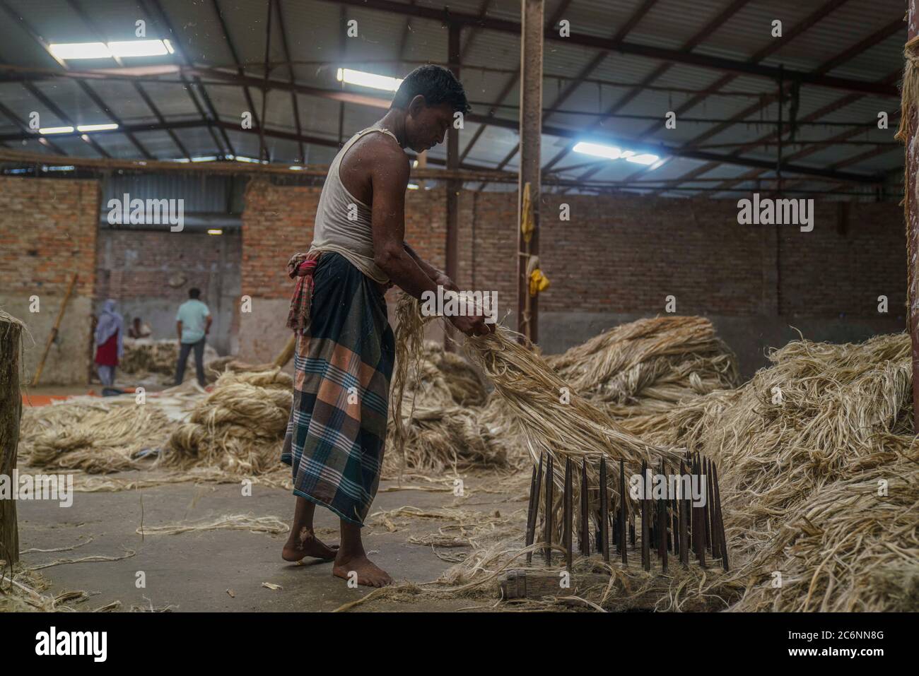 Jute worker hires stock photography and images Alamy