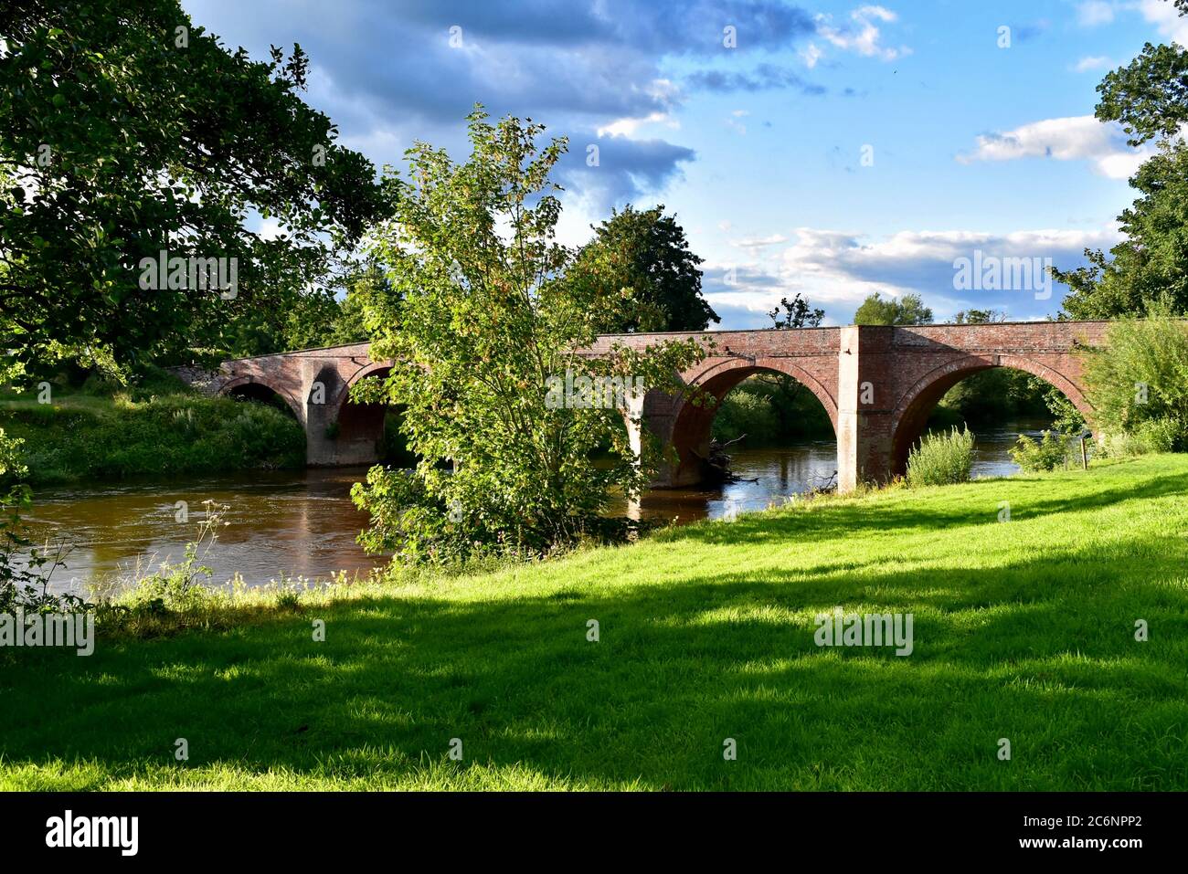 Bredwardine Bridge Stock Photo