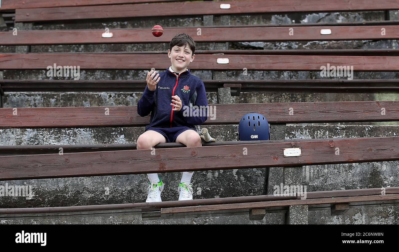 Max Roozendale Max Entwistle watches from the stands as Rawtenstall Third team play ...