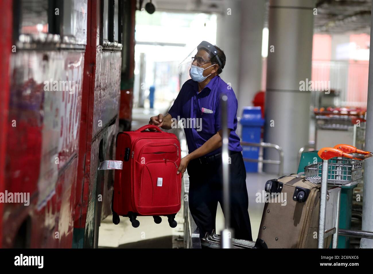 Dhaka, Bangladesh July 10, 2020 Denied entry to Italy, Bangladeshi
