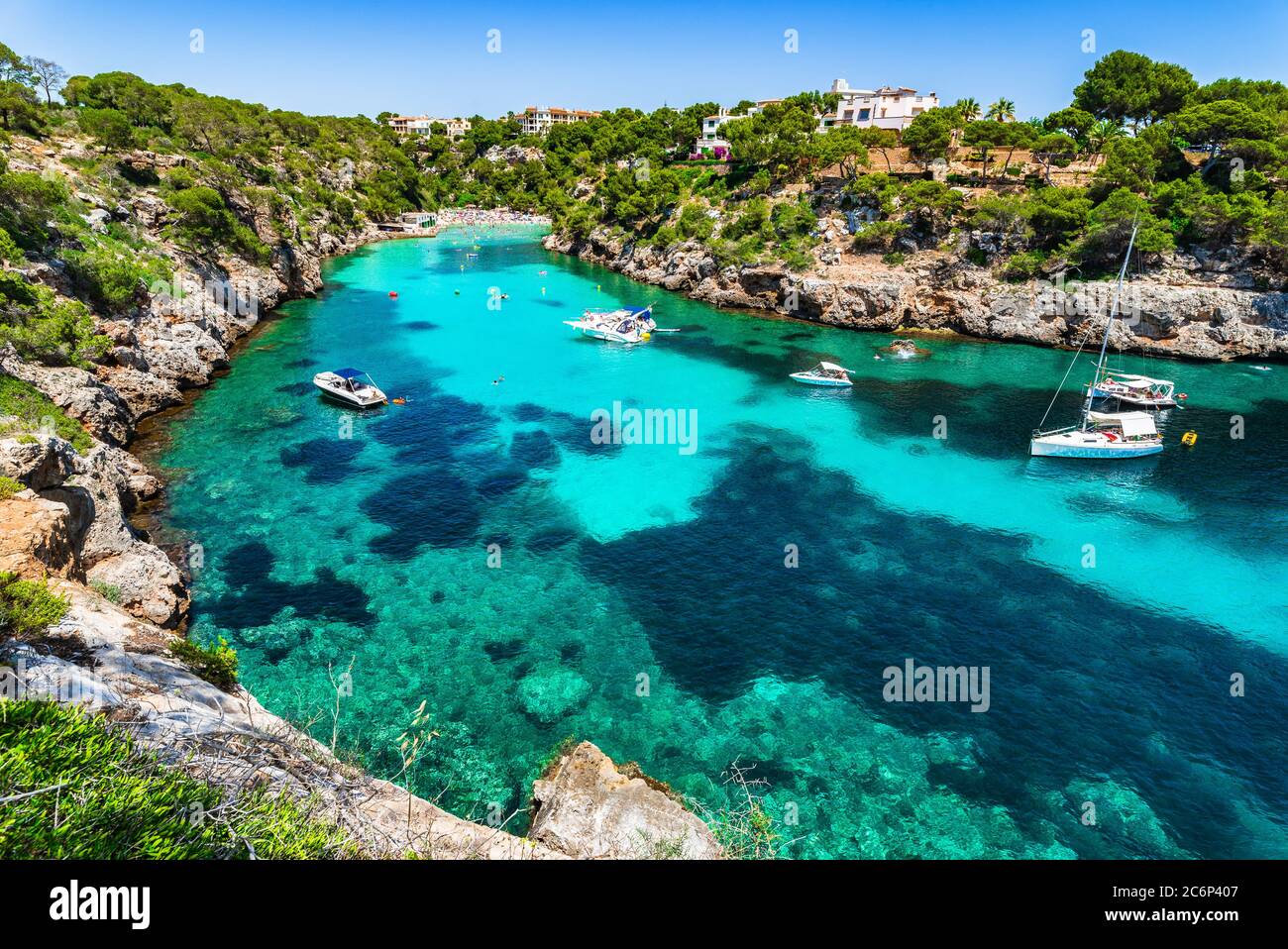 beautiful-beach-cala-pi-mallorca-hi-res-stock-photography-and-images