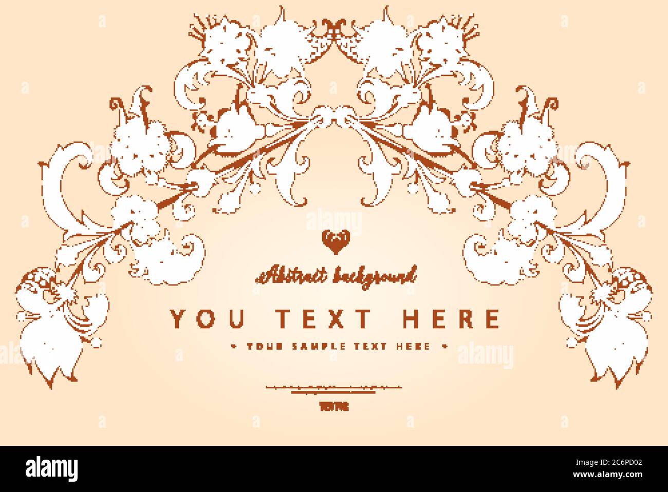 Floral hand drawn vector vintage border Stock Vector Image & Art - Alamy