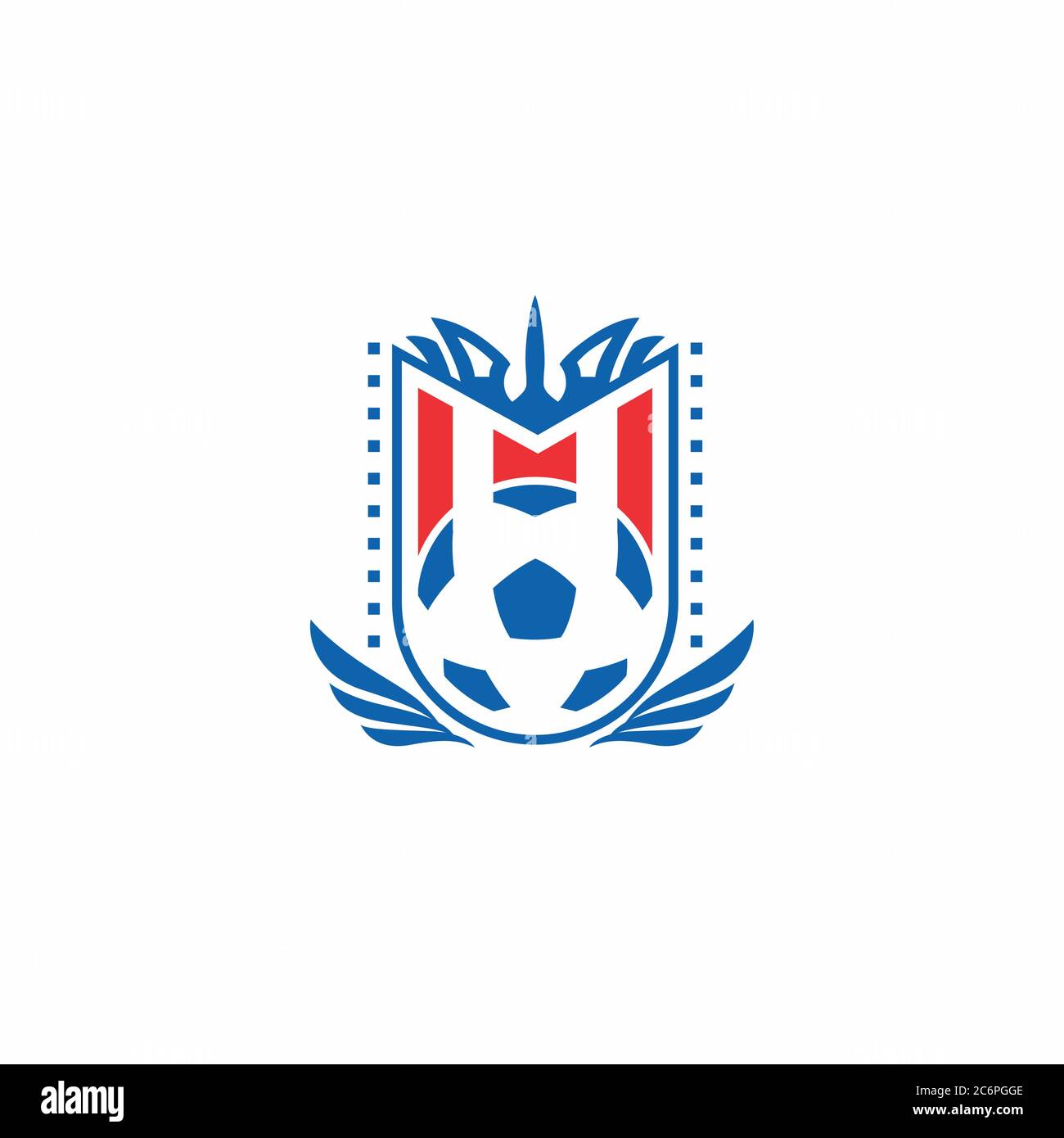 Football team vector logo design Stock Vector Image & Art - Alamy