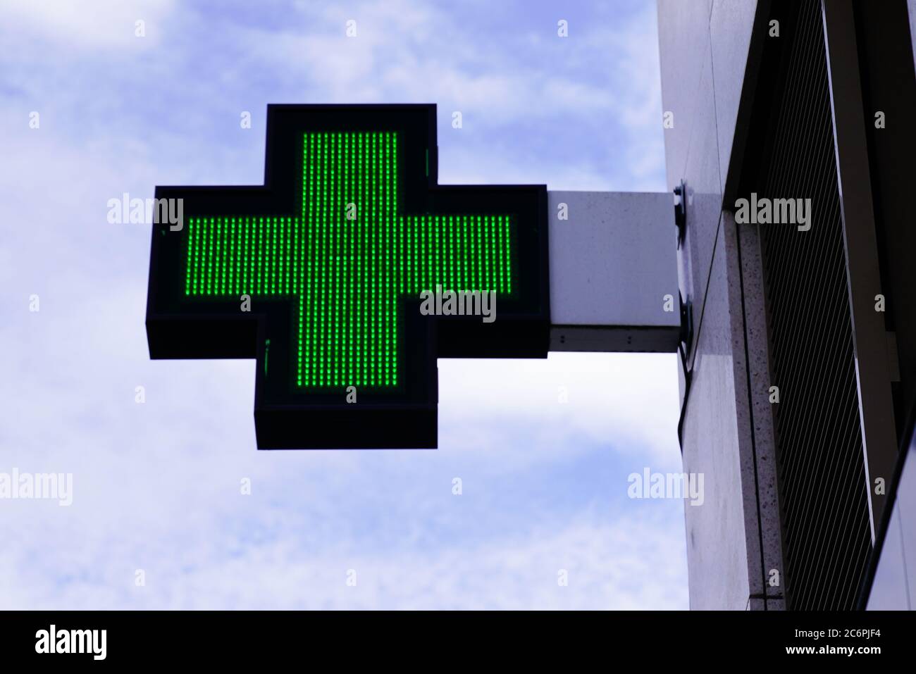 French pharmacy green cross hires stock photography and images Alamy