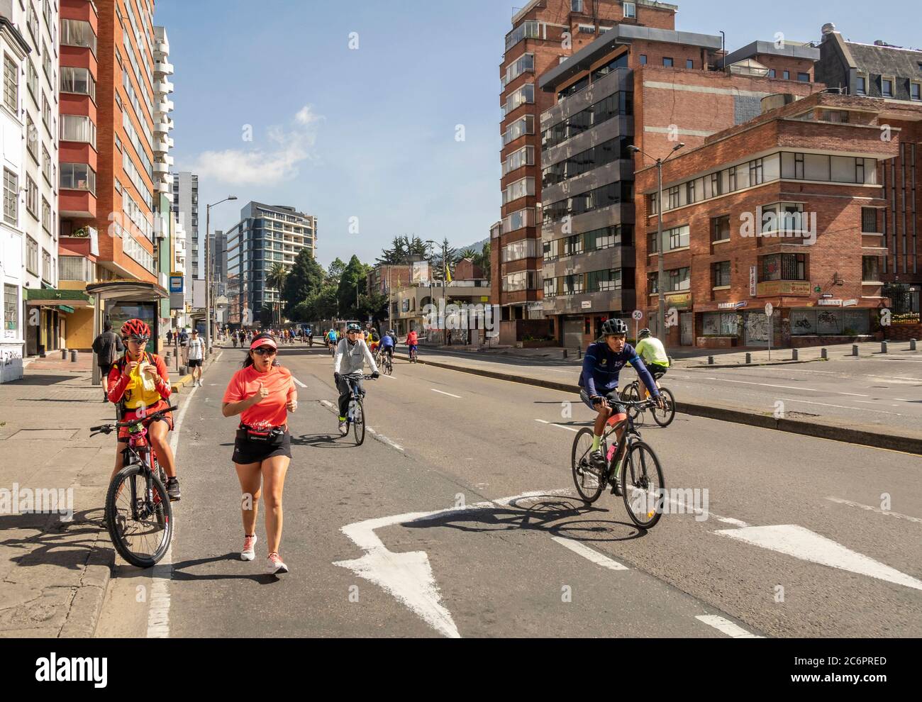 Bogota, ColombiaFebruary 20, 2020 The Colombian capital, Bogotá, is