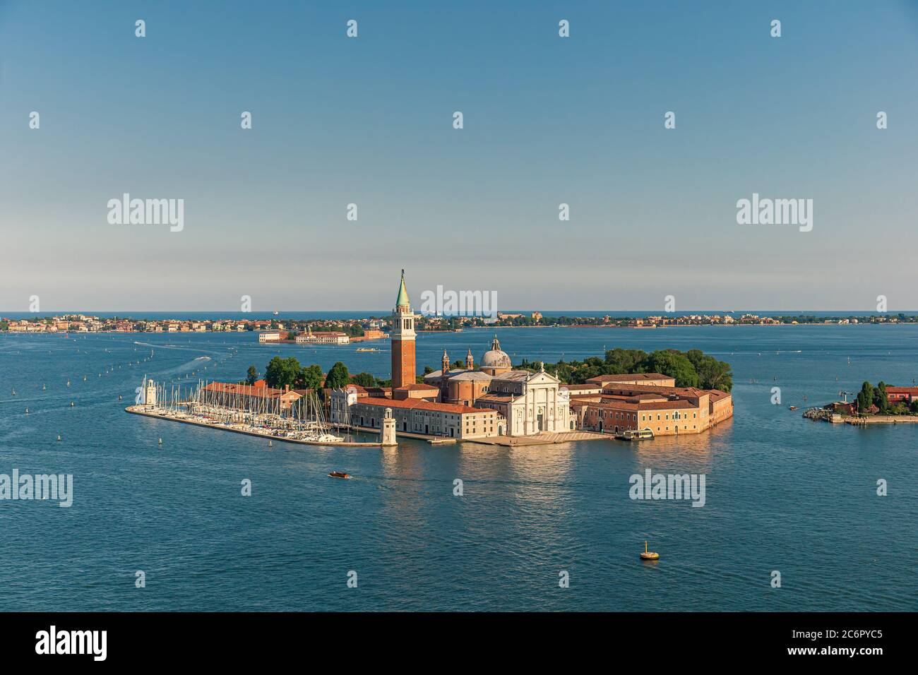 San Giorgio Maggiore islet in Venice Stock Photo