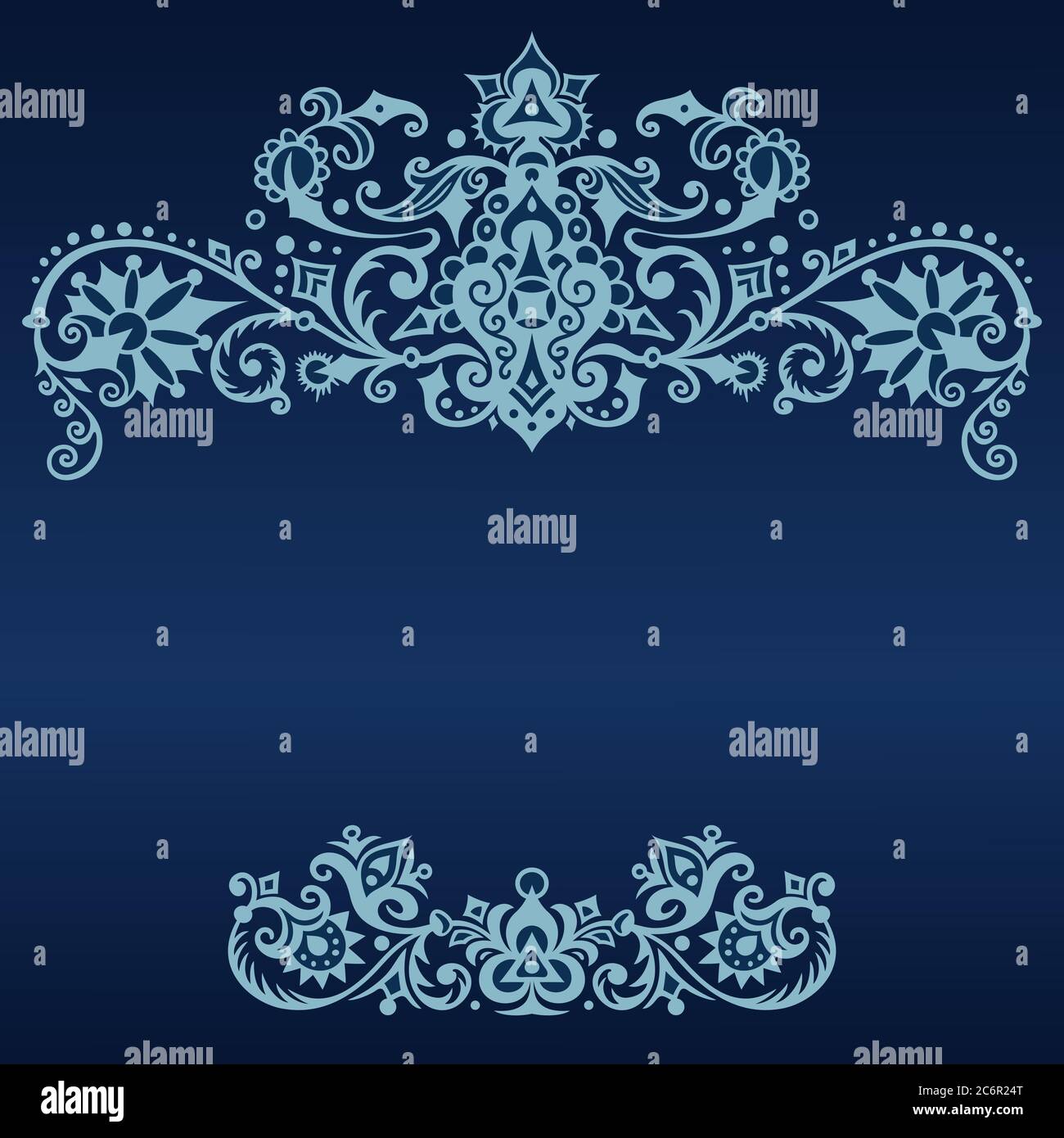 Vector ornamental nature vintage design elements Stock Vector Image ...