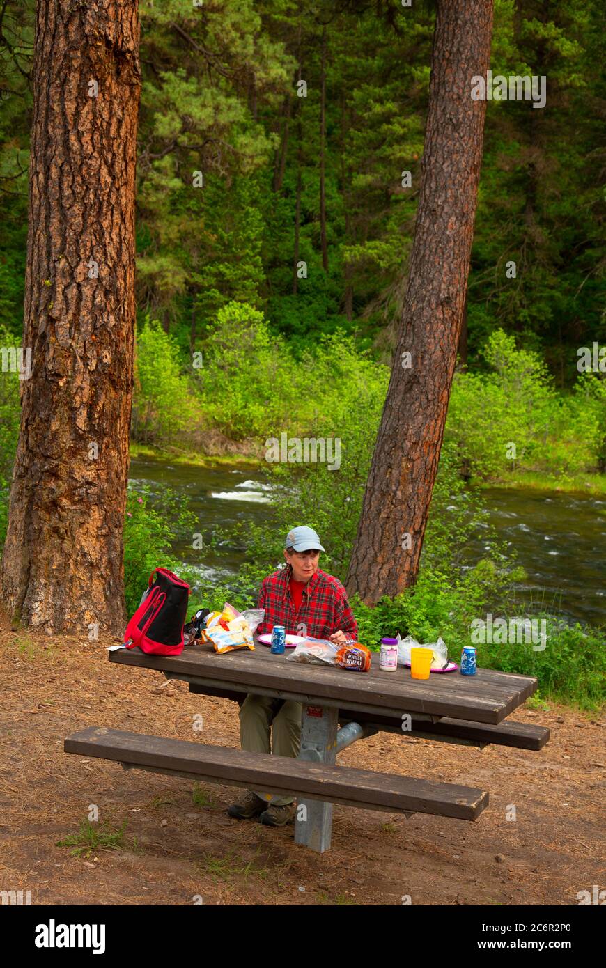 Driftwood Campground, North Fork John Day Wild and Scenic River, Umatilla National Forest
