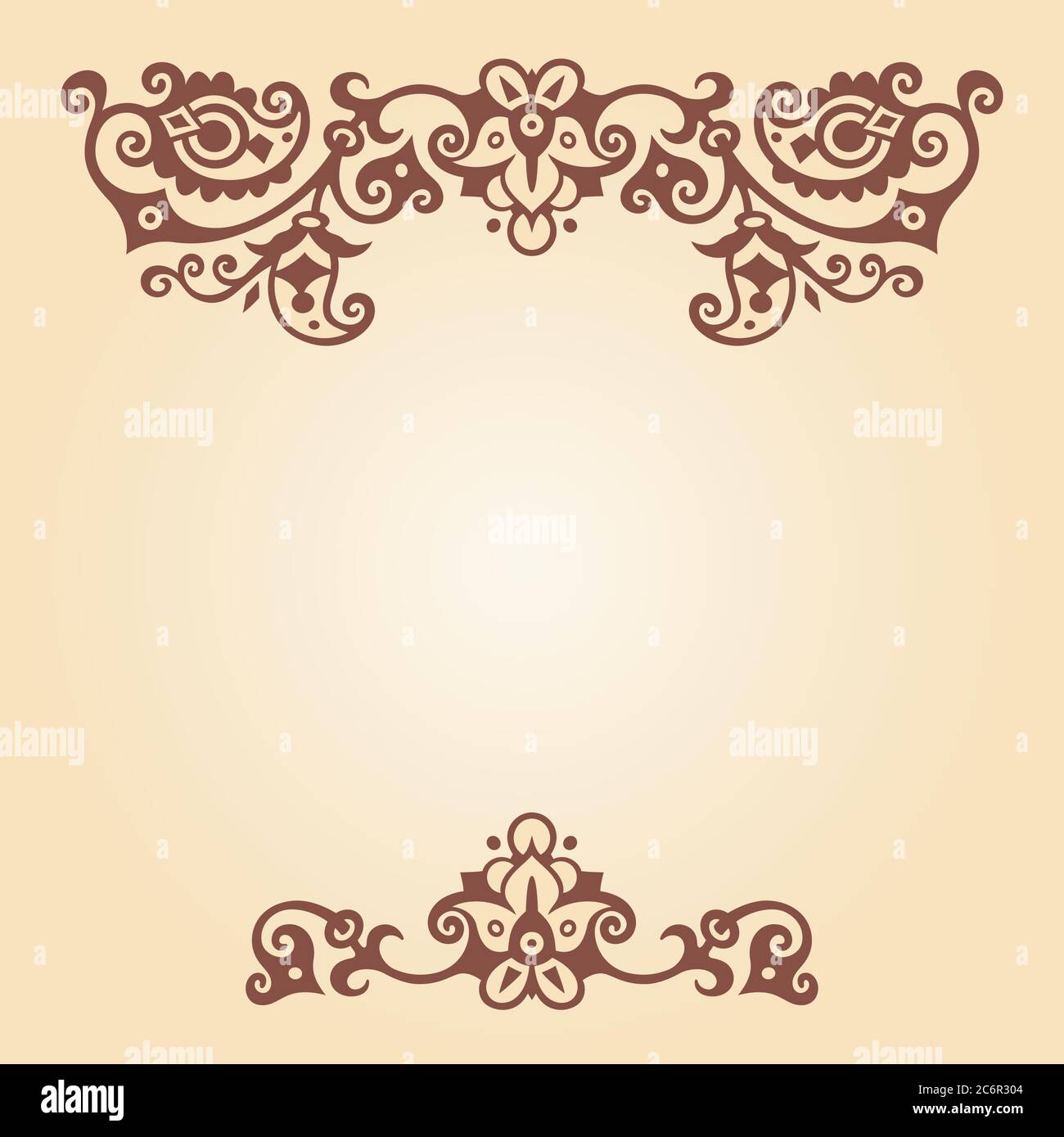 Vector ornamental nature vintage design elements Stock Vector Image ...