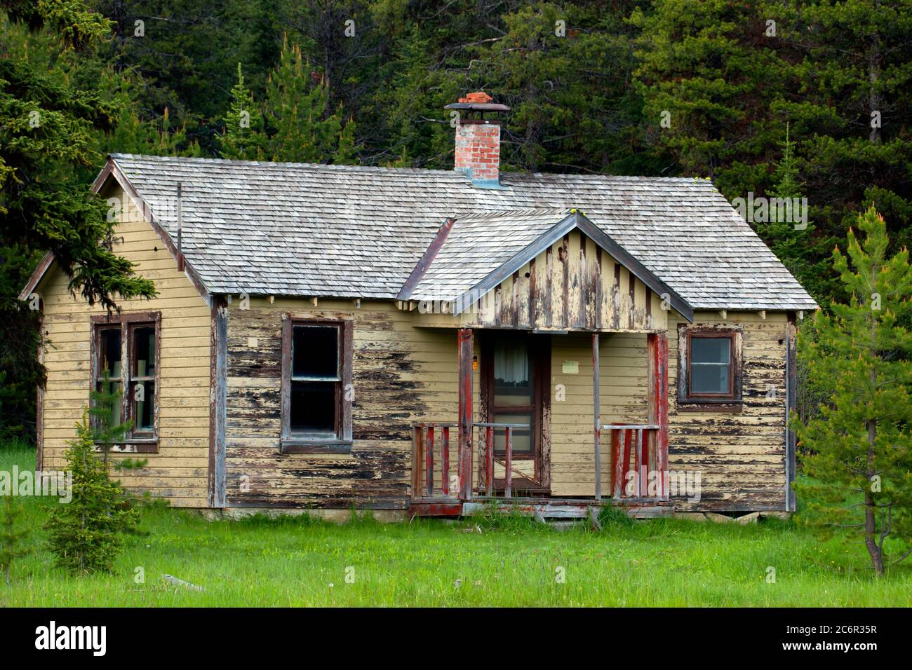 Desolation Guard Station, Umatilla National Forest, Oregon Stock Photo