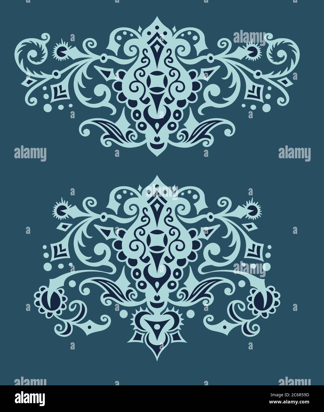 Vector ornamental vintage design elements Stock Vector Image & Art - Alamy