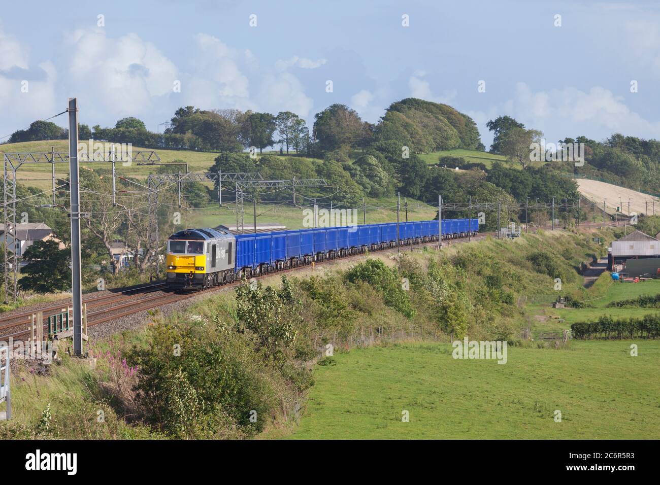 DC Rail Freight class 60 60046 William Wilberforce hauling a