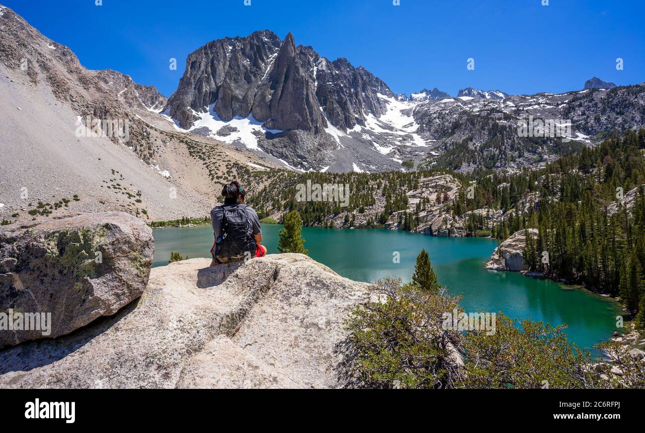 Big Pine Lakes California Stock Photo - Alamy