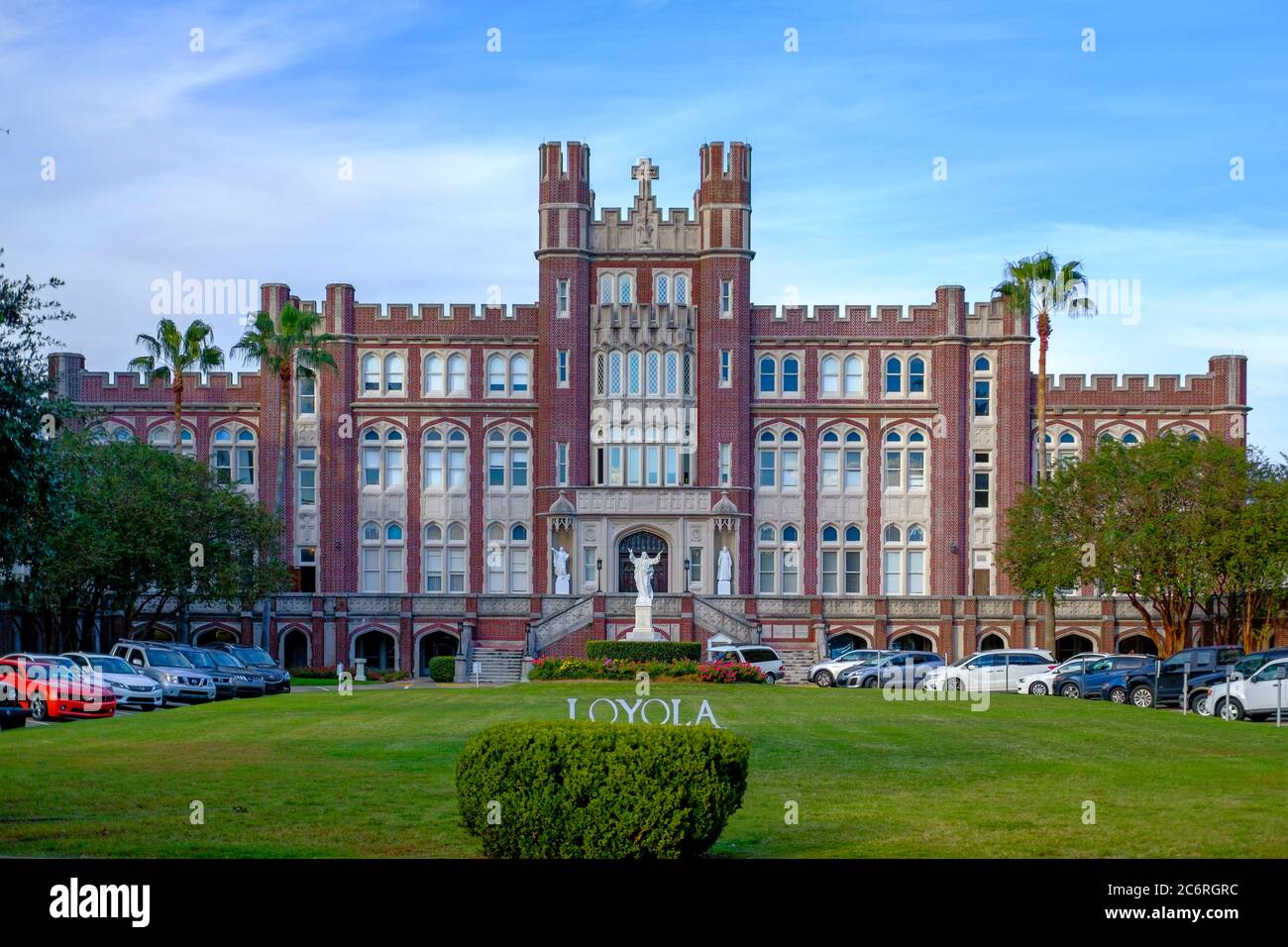 Loyola University campus, Garden District, New Orleans, Louisiana, USA Stock Photo