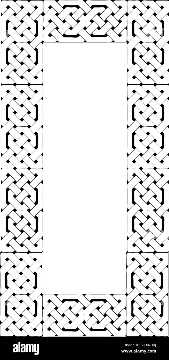 Celtic Border High Resolution Stock Photography And Images Alamy