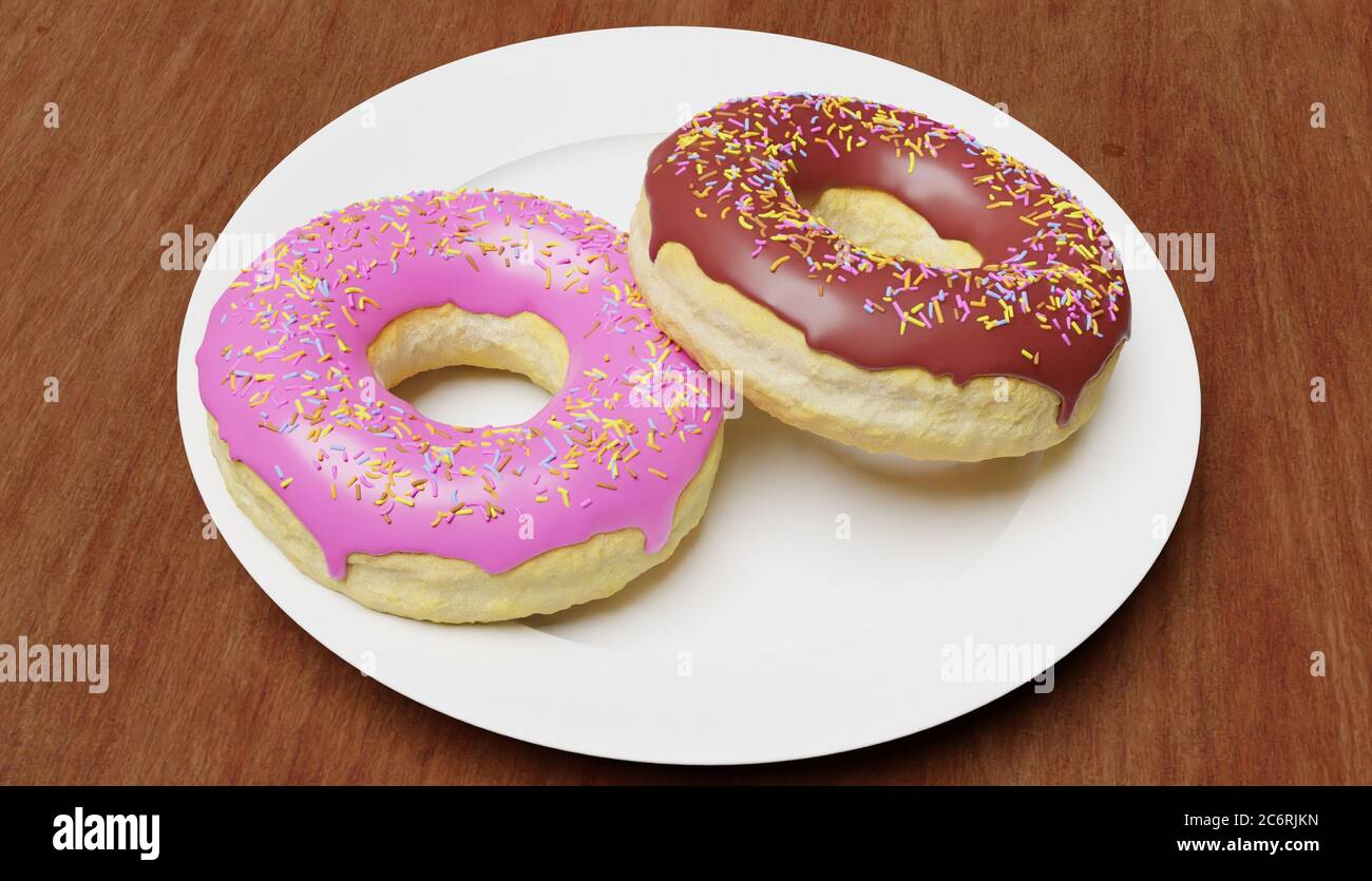 unhealthy but tempting sugary dessert yummy and delicious chocolate