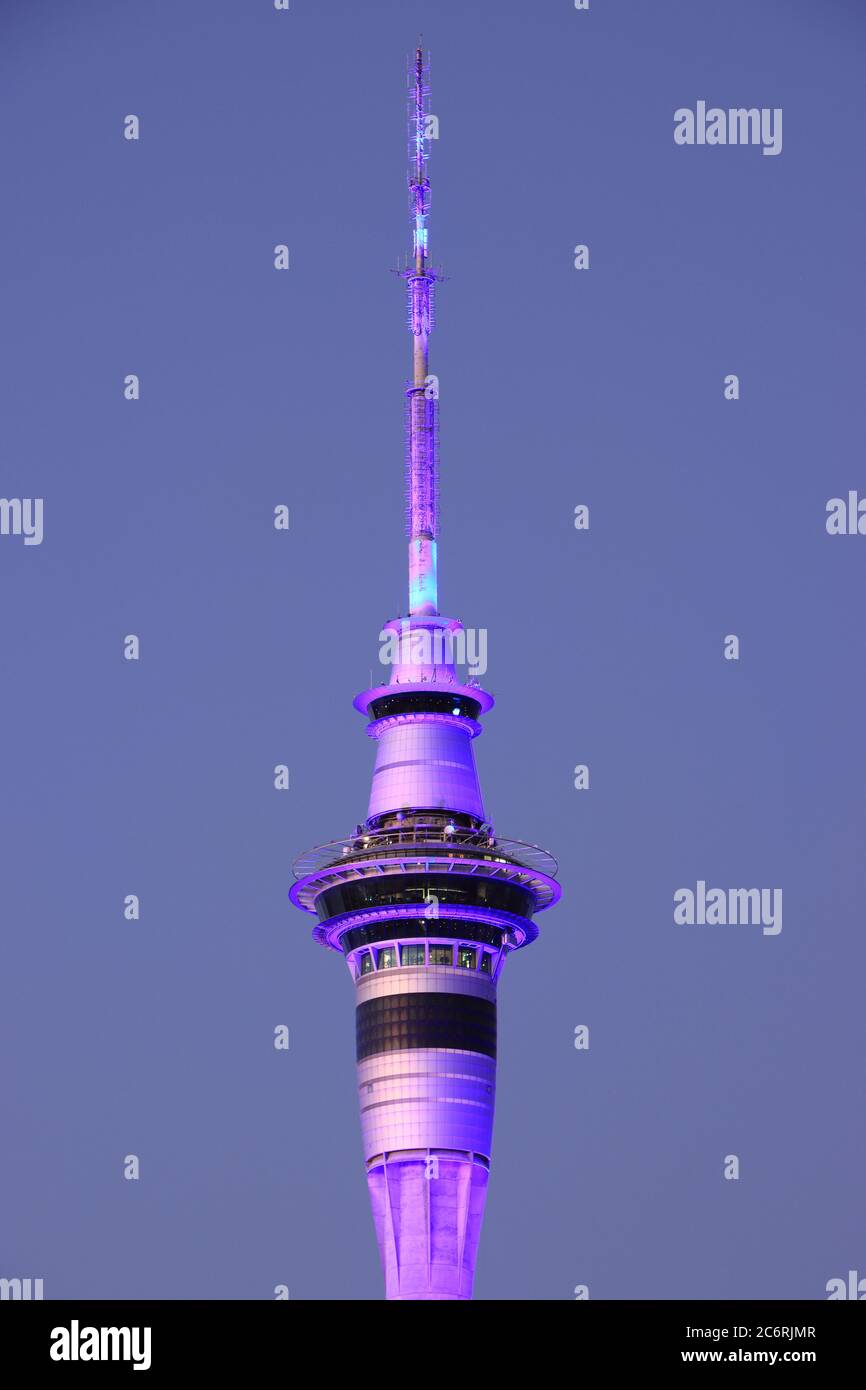 Sky tower skywalk auckland hires stock photography and images Alamy