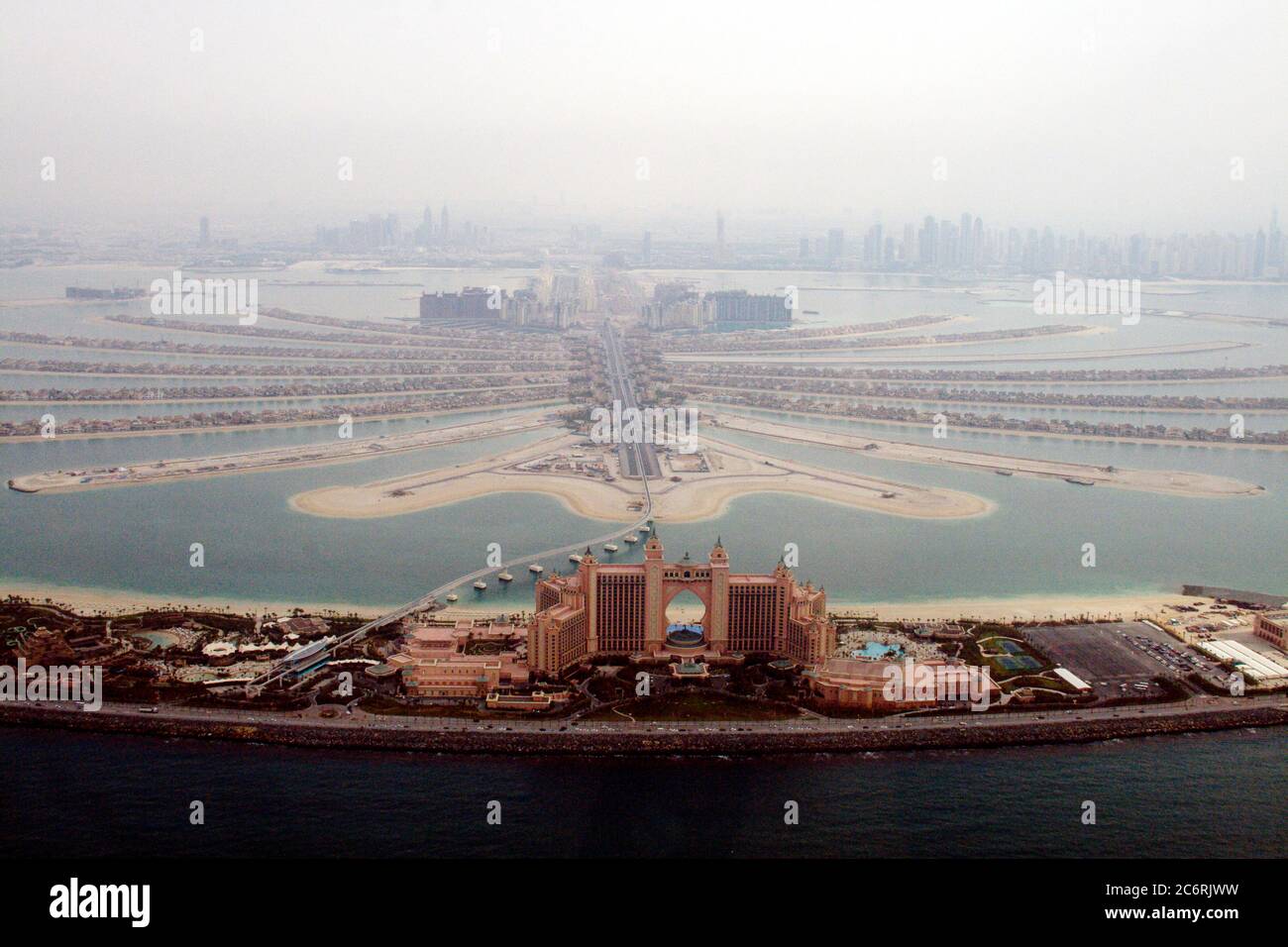 Palm Tree Shaped Island