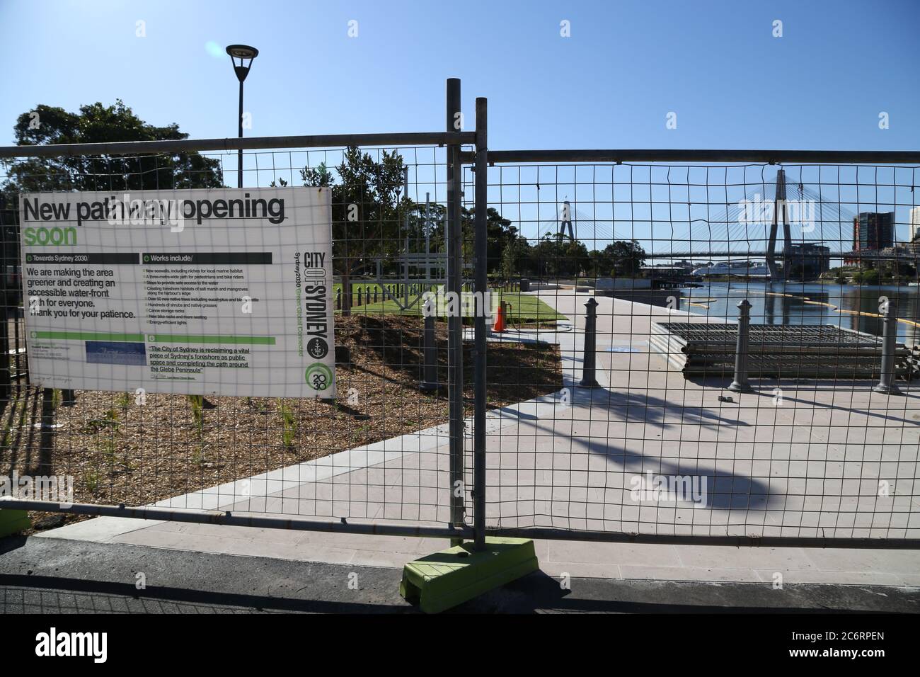 Glebe waterfront walk hi-res stock photography and images - Alamy